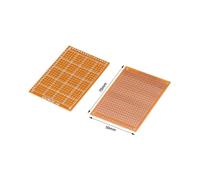 Kit de Carte PCB de 100 Pièces, Planche Protoboard, Cartes de Circuit pour Projets Électroniques de Soudure DIY, Expérience Électronique