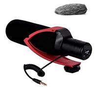 Kit de Carte Son, Microphone de caméra CVM-V30 Pro Microphone à condensateur Super-cardioïde(Bianca)