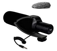 Kit de Carte Son, Microphone de caméra CVM-V30 Pro Microphone à condensateur Super-cardioïde(Rose Red)