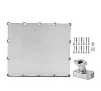 Kit de Carter d'huile en Alliage d'aluminium avec Accessoires de Montage adapté pour GSXR750 / GSXR600 / GSXR1000 (Argent)