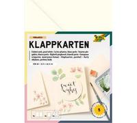 Kit de cartes pliantes, 105 x 150 mm, rouge foncé