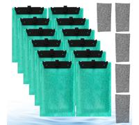 Kit de cartouches filtrantes pour aquarium compatible avec Tetra EasyCrystal Aquarium C250 et C300, comprend 12 filtres à charbon actif et 5 filtres en mousse