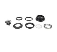 Kit de casque de vélo en aluminium pour tube de direction droit de 44 mm, casque de fourche avant pour VTT avec roulements doubles scellés pour fourche droite de 28,6 mm ou à cône