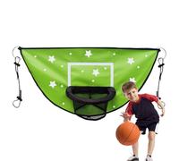 Kit de cerceaux Jump Slam, système de Filet de Sport pour Trampoline, Conception de Jante détachable, Support Robuste, matériaux Toutes Saisons, Accessoire d'exercice dans Le Jardin pour Les fêtes de