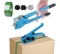 Kit de cerclage de palettes - Outils de bandage manuels avec tendeur et scellant pour emballage sécurisé d'entrepôt kit de cerclage