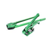 Kit de Cerclage, Outils de cerclage manuels for machine d'emballage, tendeur courroie en acier for plastique PET et PP, presse à balles manuelle portable for cartons(Groen)