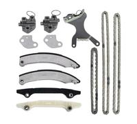 Kit de chaîne de synchronisation avec tendeur et guide compatible avec 3 6L V6 Gas Engine s'adapte 02 à 12 véhicules de l'année modèle, y compris Cherokee Ram 1500 Raider 3 6L