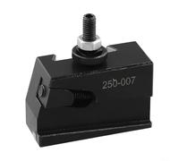 Kit de changement rapide pour outils de tour avec porte-outils en acier trempé conçus pour une rotation fluide et une réduction des vibrations lors des tâches de tournage et de perçage (250-007)