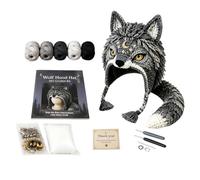 Kit De Chapeau Au Crochet DIY Tissage D'Chapeaux Animaux