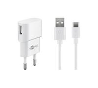 GOOBAY 45299 - Chargeur USB, 5 V, 1 A, USB-C, blanc