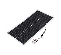 Kit de chargeur de batterie de voiture avec interface USB en silicone monocristallin antireflet haute transparence Verre trempé à faible rigidité renforcée Impact 4 ventouses Installation facile Ext