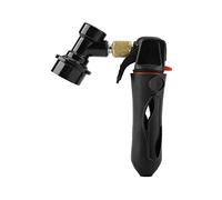 Kit de chargeur de fût de CO2 - Injecteur de CO2 en plastique portatif pour brassage maison - Bière, vin, soda (couleur aléatoire)