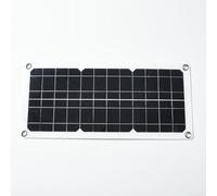 Kit de chargeur solaire 10 W haute efficacité pour les besoins d'alimentation en extérieur, compatible avec les téléphones et camping-cars (panneau solaire)