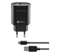 Kit De Chargeur USB Cellularline QC - Type-C