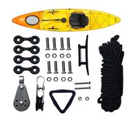 Kit de Chariot de Kayak, kit de Montage pour Planche de Kayak, stabilité de Kayak, vis Haute Performance, système de, paracorde de 30 Pieds, Accessoires de Bateau, vis, Rivets pour Femme