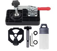 Kit de charnière B de 35 mm, ensemble de forets Woodw Hole Lor, charnière secrète B avec pince rapide, manchon de perçage ABS, ouvre-trou en Y pour