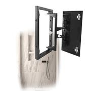 Kit de charnière de porte dissimulée, panneau d'accès caché, construction en métal pour salle de bain, marbre, bouche d'incendie