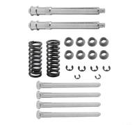 Kit de charnière de porte et de bague pour SUV GMC - Ensemble complet avec 4 goupilles de charnière, 8 douilles, clips de bague E-For compatibles avec Chevy, GMC S15, Son