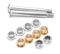 Kit de charnière de porte Pin,Kit de charnière de porte femelle,Kit de réparation de charnière de porte,Kit de conversion de charnière de porte,Remplacer la douille de la porte,Accessoires de porte de