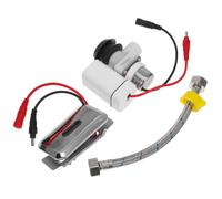 Kit de Chasse D'eau Automatique pour Urinoir, Vanne Dc 22 MM | Abs, Acier Inoxydable, Cuivre et Caoutchouc, Montage Mural, Entretien Facile, Rénovation Salle de Bain