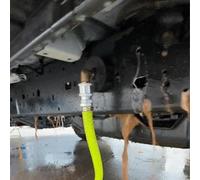 Kit de chasse d'eau de châssis à joint torique compatible avec plusieurs types de véhicules pour nettoyage de passage de roue et de train de roulement (3)