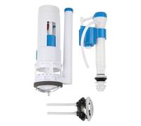 Kit de chasse d'eau de rechange avec bouton poussoir double mode et volume d'eau réglable par chasse d'eau