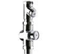 Delabie Kit de chasse TEMPOCHASSE apparent 1 1/4 pour cuvette, robinet d'arrêt droit F1
