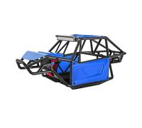 Kit de châssis de carrosserie de Buggy en Nylon for INJORA, for Voiture sur chenilles 1/10 RC for Axial SCX10 II 90046 UTB10 for Capra(Unassembled Blue)