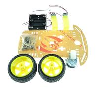 Kit de châssis de voiture intelligent 2WD avec encodeur de vitesse et boîte de batterie pour projets de robotique éducatifs et apprentissage STEM
