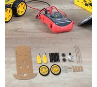 Kit de châssis de voiture robot 2WD pour encodeur de vitesse et boîtier de batterie pour moteur Arduino 2
