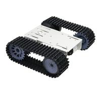 Kit de châssis robot intelligent de qualité supérieure à monter soi-même, plate-forme de réservoir mobile chenille avec moteurs CC à couple élevé pour Arduino Microbit Raspberry Pie Python Steam