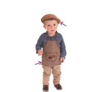 Kit De Châtaignes D'automne Pour Bébé: Tablier Et Béret (Taille 6-12m) Multicolore