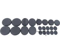 Kit de chauffage de pierres chaudes, pierres, appareil de chauffage autonome, puissance 220W, noir