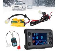 Kit de chauffage diesel 12 V/24 V 5 kW pour voiture, 3ème carte mère avec télécommande, écran LCD, interrupteur, faisceau de câbles et capteur pour chauffage Eberspacher pour voitures, camions, car