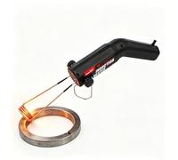 Kit de chauffage magnétique à induction avec 8 bobines 800 °C - Boulons à induction - Sans flamme - Extracteur de boulons avec LED pour enlever les boulons et écrous (noir)