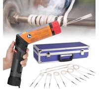 Kit de chauffage magnétique à induction, machine de chauffage 1100 W avec 8 bobines et boîte, outil de retrait de vis rouillées, poignée rotative pour un chauffage efficace