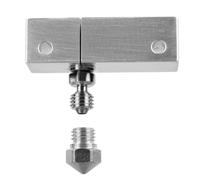 Kit De Chauffage Tout Métal Hotend Mk10, Bloc Chauffant De Buse De 1.75/0.4mm, Pièces D'Imprimante 3d Mk10 Hotend Pour Wanhao I3