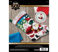 Kit de chaussettes bonhomme de neige du Pre Nol Bucilla