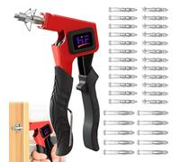 Kit de chevilles pour corps creux - Avec 34 chevilles métalliques - Vis en 3 tailles - Pour corps creux