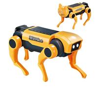 Kit de Chien robotique Bricolage, Jouet à énergie Solaire Amusante, Assemblage de Chiens mécaniques détachables, kit de Sciences éducatifs, conçu pour Les Enfants Curieux et Les Adolescents