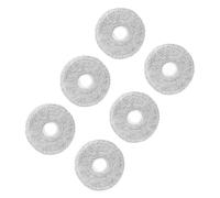 Kit de chiffon de rechange pour aspirateur robot MOVA E40 pour Ultra, lot de 6 tampons lavables en microfibre, compatibles avec MOVA E40 pour ULTRA, installation facile, robuste et durable pour un