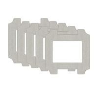 Kit De Chiffons De Nettoyage For Aspirateur Robot Ecovacs Winbot W2S W2S Pro, Tampons De Rechange For Vitres(5pcs)