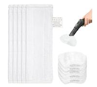 Kit de chiffons en microfibres nettoyeurs vapeur pour Kärcher Accessoires Kit de 10 pièces nettoyeurs vapeur pour Kärcher EasyFix SC1 SC2 SC3 SC4 SC5