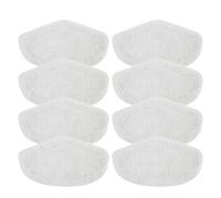 Kit De Chiffons Lavables Polti, Compatible Avec Aspirateur Vapeur Vaporetto, Paeu0332, Microfibres, Installation Facile(8pcs)
