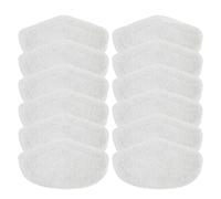 Kit De Chiffons Lavables Polti, Compatible Avec Aspirateur Vapeur Vaporetto, Paeu0332, Microfibres, Installation Facile(12pcs)