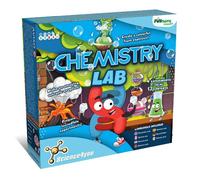 Kit de chimie éducatif - SCIENCE4YOU - 80003537 - Expériences amusantes - 8+ ans - Sécurisé