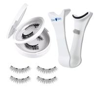 Kit de cils magnétiques - Aimant pour cils | Faux cils avec applicateur, cils magnétiques confortables, kit de cils magnétiques pour obtenir confiance et apparence