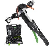 Kit de cintreuse de tubes avec coude inversé et mécanisme à cliquet, comprend un coude à 90° et des matrices pour réparation de climatisation et de climatisation de réfrigérateur