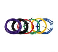 Kit de cintreuse de tubes en cuivre et plastique PE avec coudes à code couleur pour tuyaux de 1/4", 3/8", 1/2", 5/8", 3/4" et 7/8" - Design intégré pour un pliage fluide sans