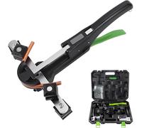 Kit de cintreuse de tuyaux en cuivre et en aluminium, ensemble d'outils de cintrage de 6 à 22 mm, kit d'outils de cintreuse de tuyaux en cuivre à cliquet avant et arrière à 90 ° pour climatiseurs